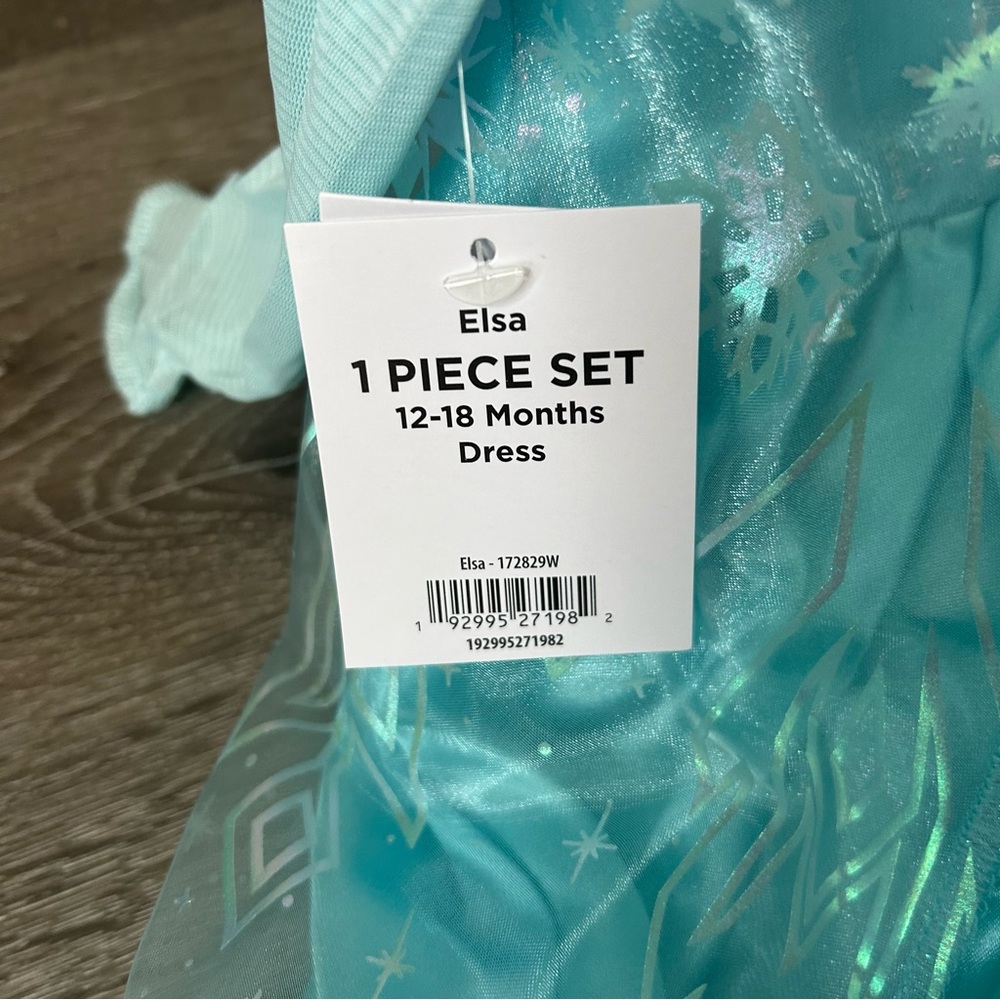 NWT 12-18 Months Disney‎ Frozen Elsa Dress Halloween Costume - Picture 4 of 4